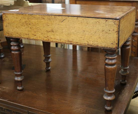 A Victorian mahogany commode